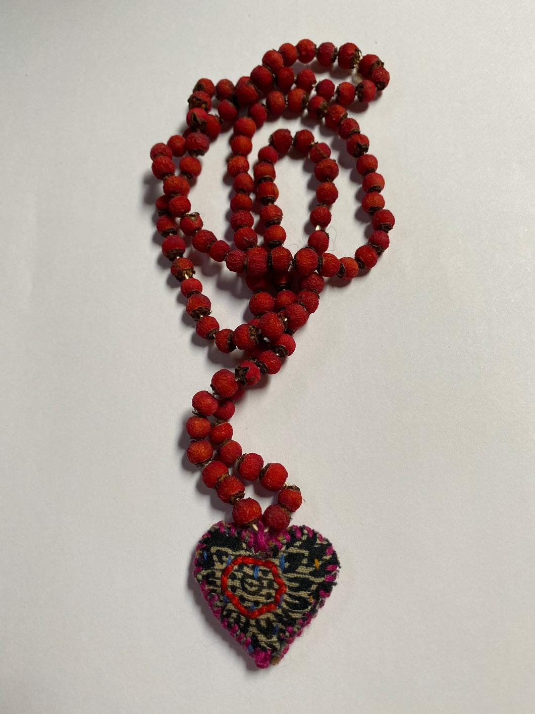 Hawthorn Berries Heart Medicine Necklace- Center