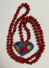 Load image into Gallery viewer, Hawthorn Berries Heart Medicine Necklace- Between Suns
