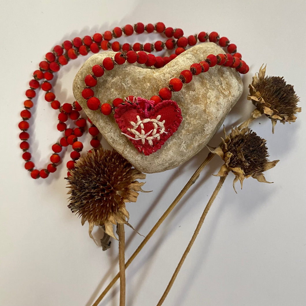 Hawthorn Heart Necklace
