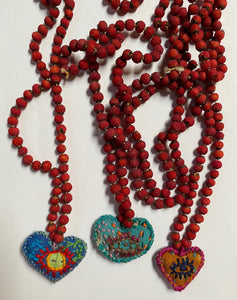 Hawthorn Berries Heart Medicine Necklace- Center