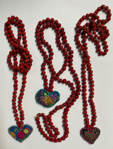 Hawthorn Berries Heart Medicine Necklace- Center