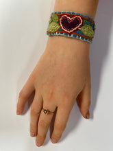 Load image into Gallery viewer, Embroidered Wrist Cuff- Little One
