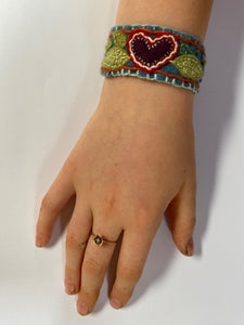 Embroidered Wrist Cuff- Little One
