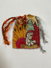 Load image into Gallery viewer, Embroidered Drawstring Pouch- Under the Sea
