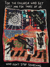 Load image into Gallery viewer, Stitched Collage- For the Children Who Get Lost and For Those of Us Who Don&#39;t Stop Looking

