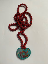 Load image into Gallery viewer, Hawthorn Berries Heart Medicine Necklace- A Beginning
