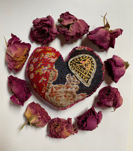 Load image into Gallery viewer, Embroidered Heart -I see you, You see me
