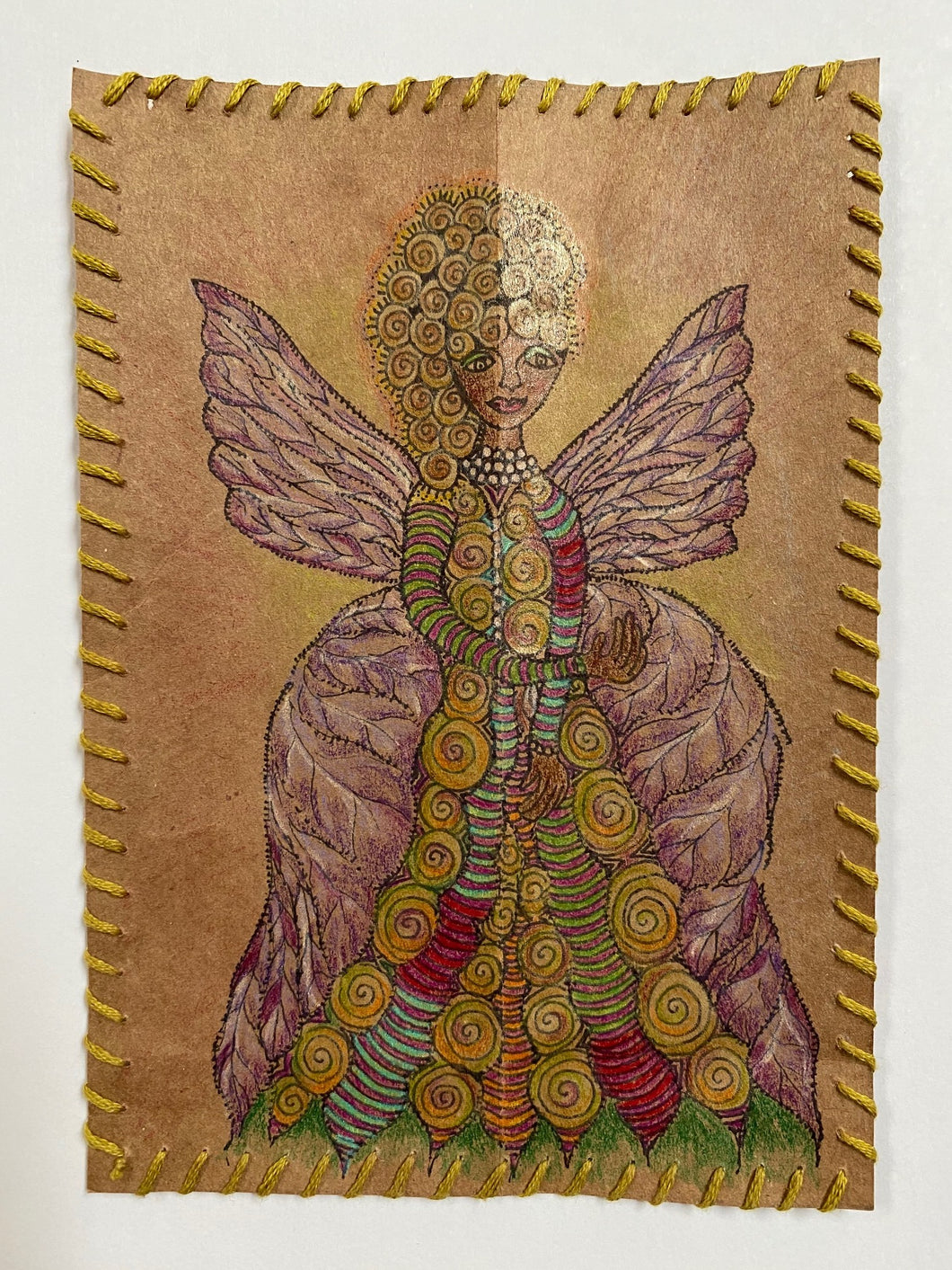 Paper Bag Valentine- Mariposa