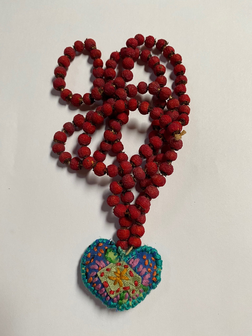 Hawthorn Berries Heart Medicine Necklace- A Beginning