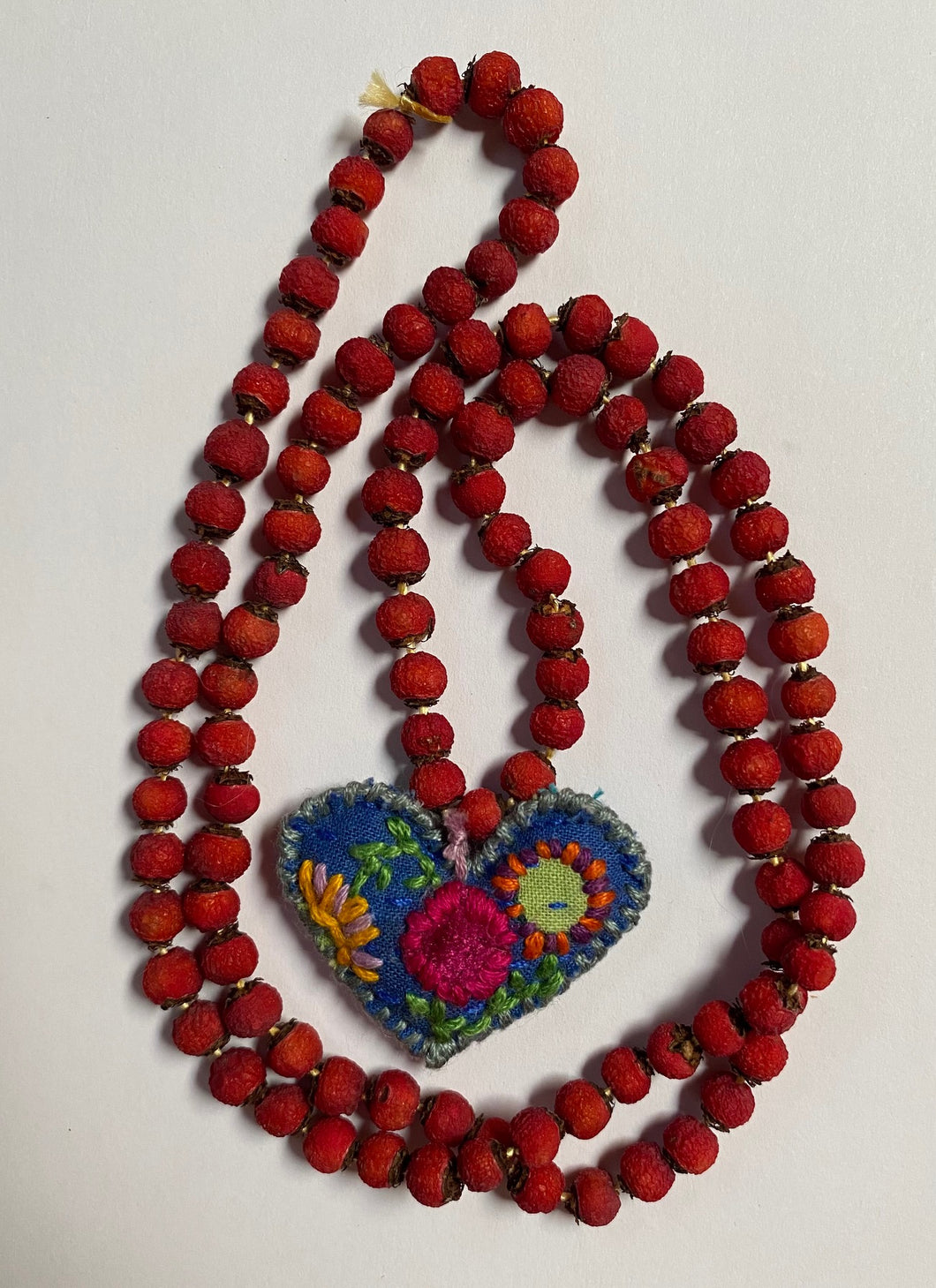 Hawthorn Berries Heart Medicine Necklace- Between Suns
