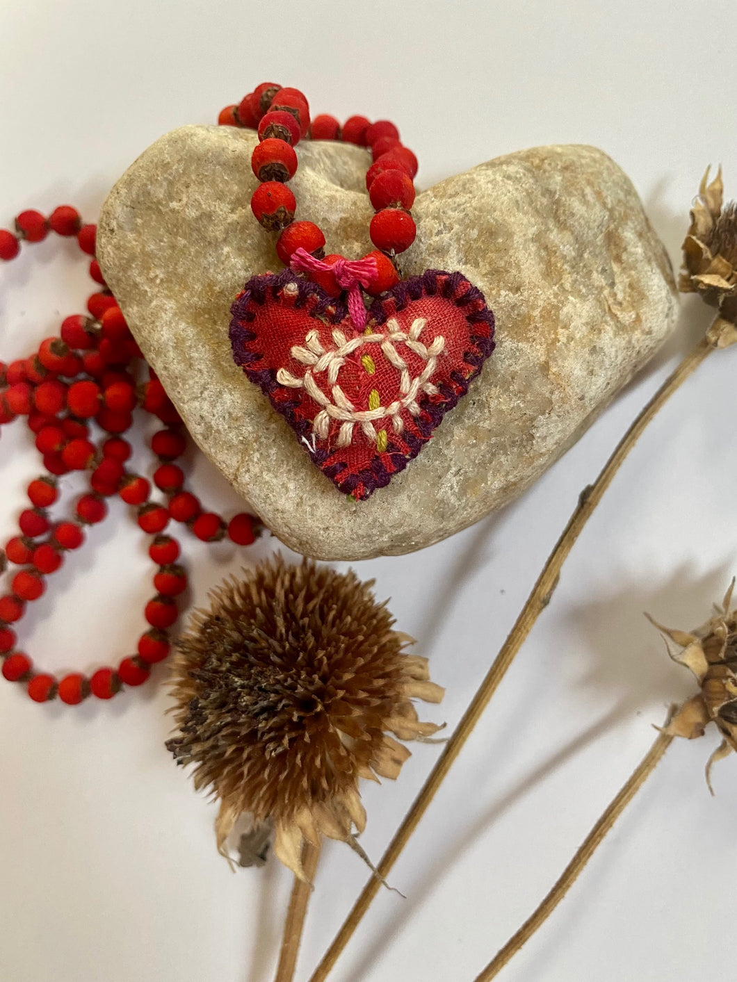 Hawthorn Heart Necklace