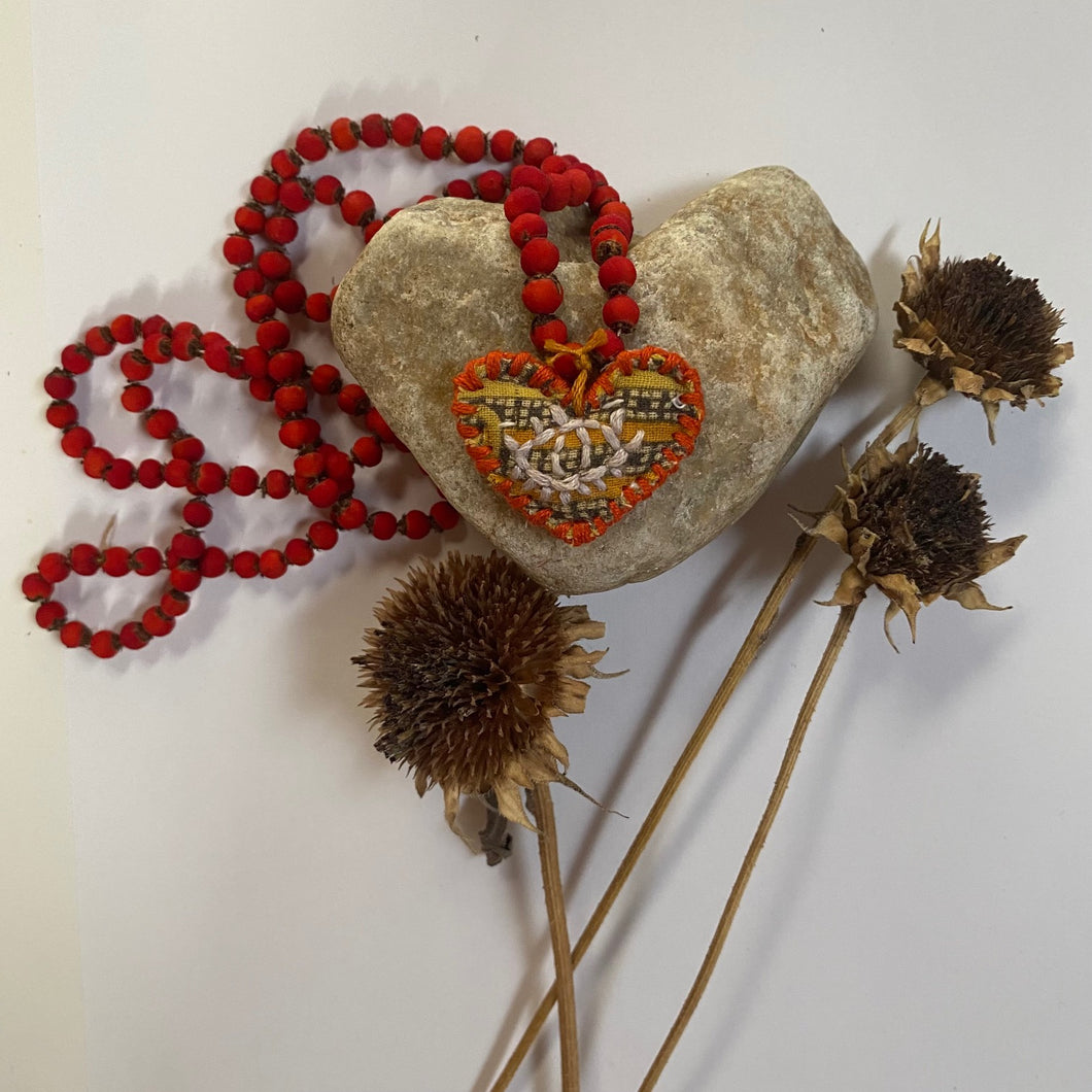 Hawthorn Heart Necklace
