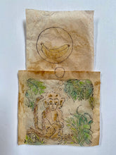 Load image into Gallery viewer, Teabag Drawing-Social Distancing in the Jungle
