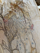 Load image into Gallery viewer, Teabag Drawing- Maggie&#39;s Bird
