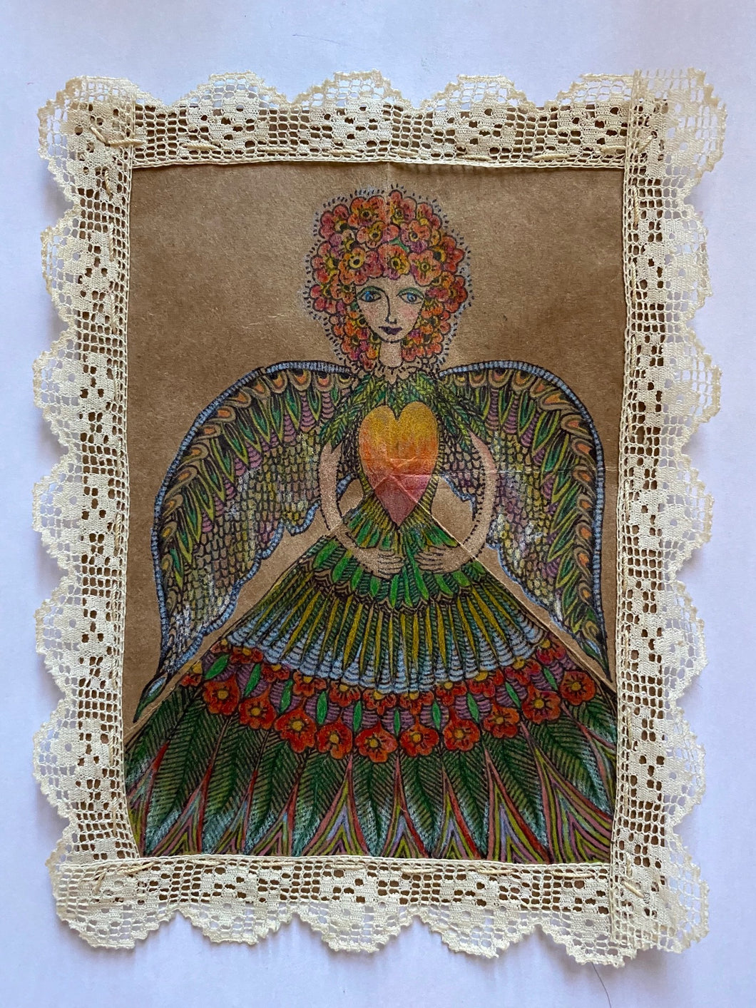 Paper Bag Valentine- Sharon's Big Heart